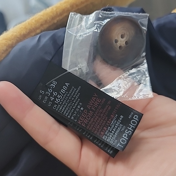 TOPSHOP pea coat - Picture 5 of 6